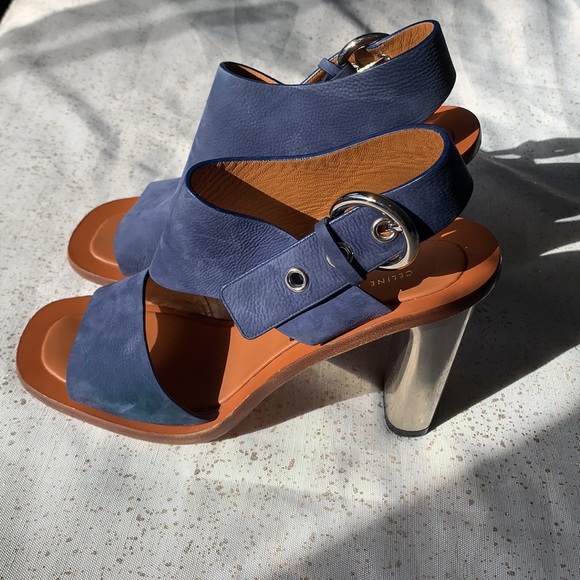 Authentic Celine suede bam bam heels - Picture 4 of 13